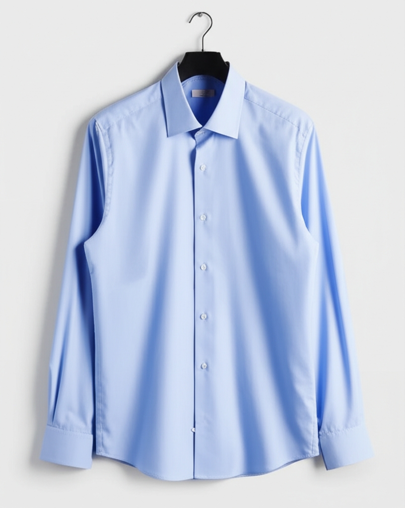 Camisa Azul Formal