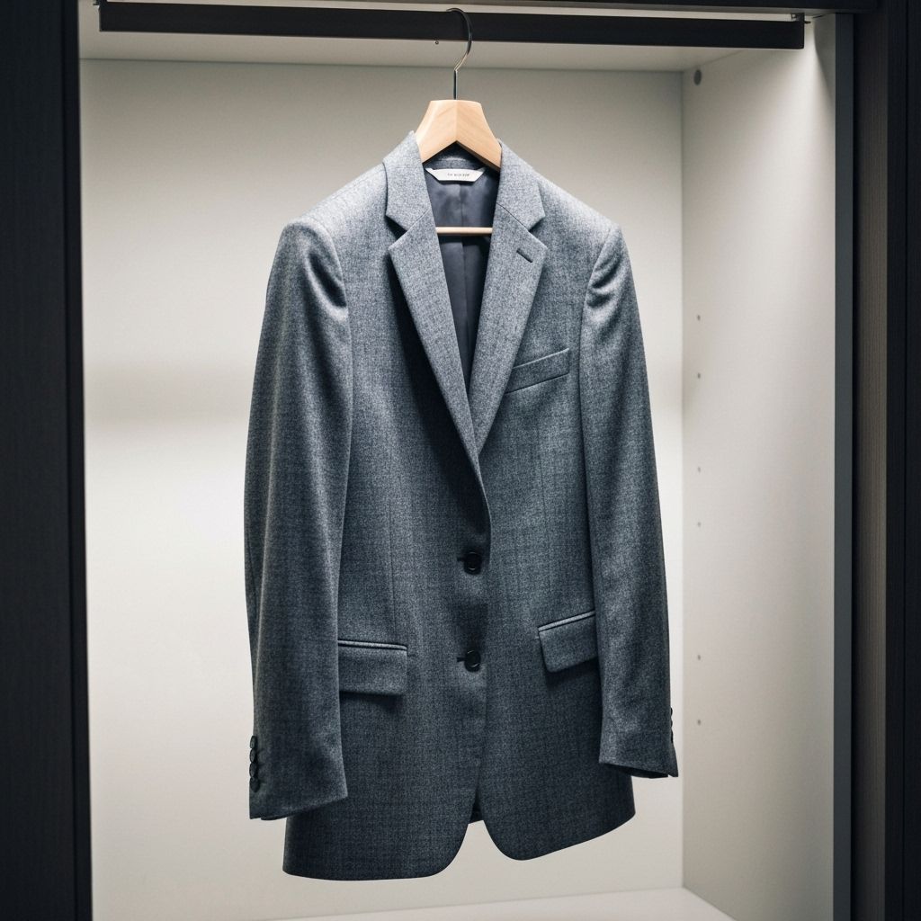 Blazer Gris Oxford
